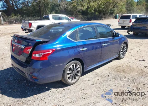 2017 Nissan Sentra Sr z USA, uszkodzony, nr VIN 3N1AB7AP4HY252051